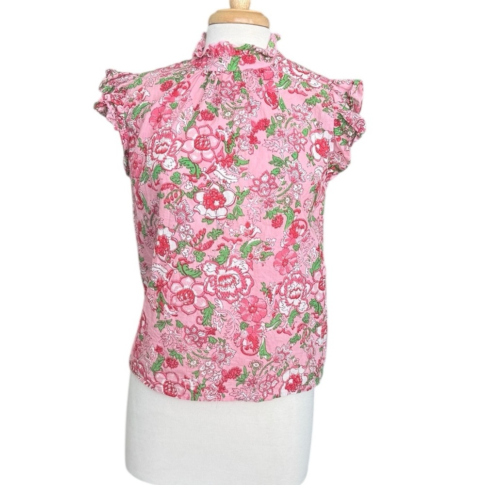 THML Flower Print Top Size Small - Picture 7 of 7